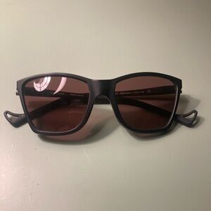 Black Frame Brown Lens Women's Sunglasses